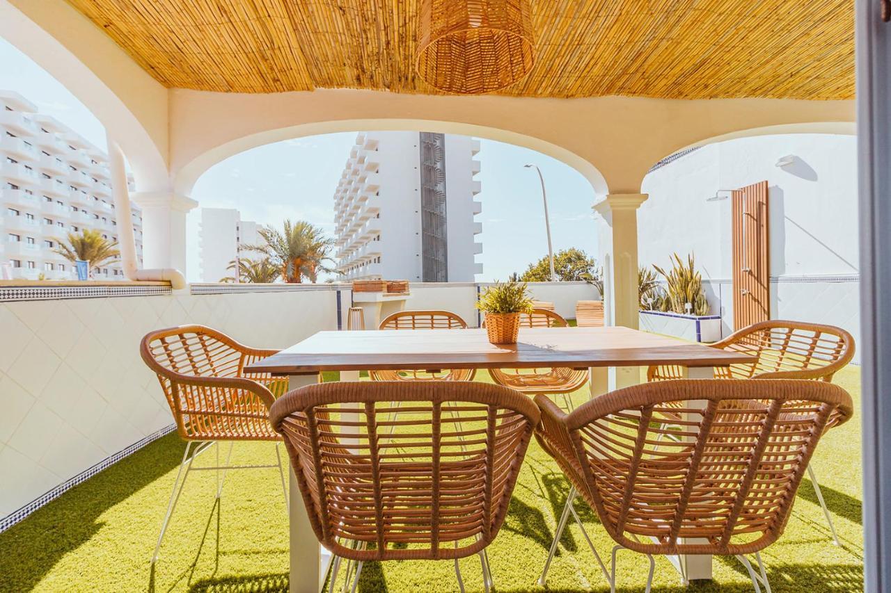 Apartamento Con Gran Terraza Junto A La Playa 托雷莫利诺斯 外观 照片