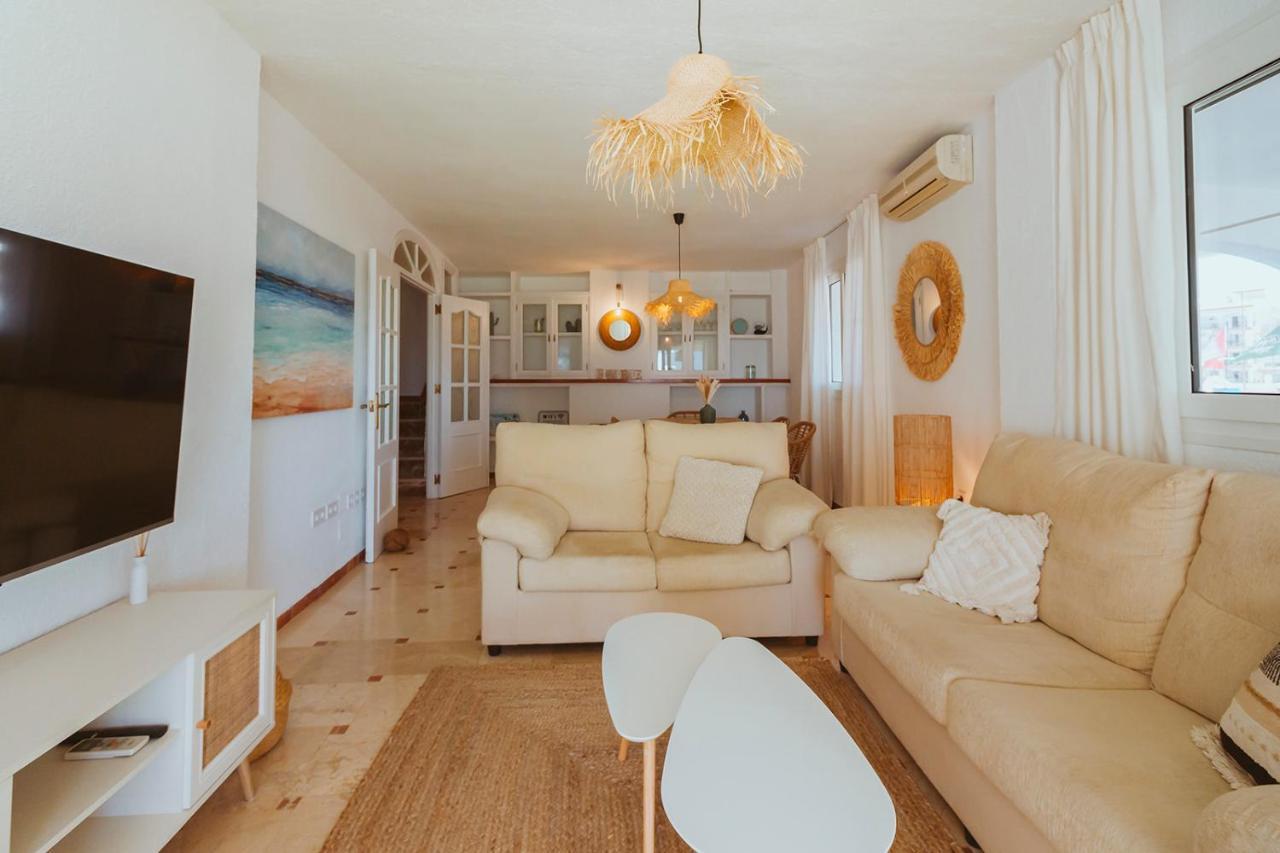 Apartamento Con Gran Terraza Junto A La Playa 托雷莫利诺斯 外观 照片
