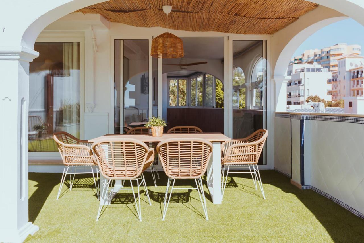 Apartamento Con Gran Terraza Junto A La Playa 托雷莫利诺斯 外观 照片
