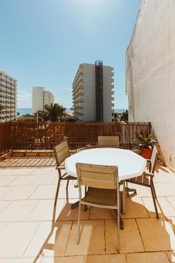 Apartamento Con Gran Terraza Junto A La Playa 托雷莫利诺斯 外观 照片